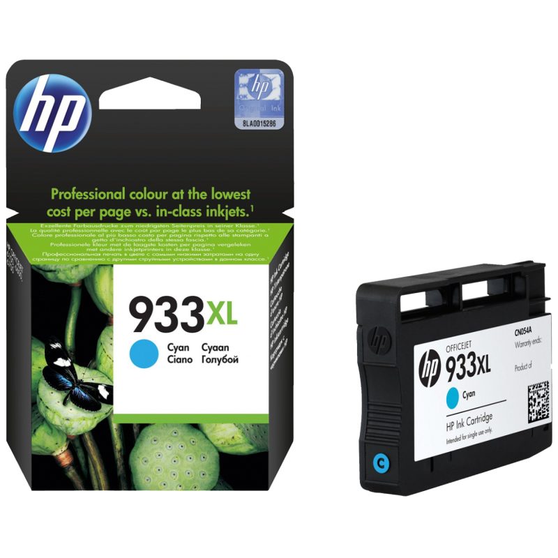 HP Tinta 933XL (CN053AE), cyan, 825 stranica - CN054AE