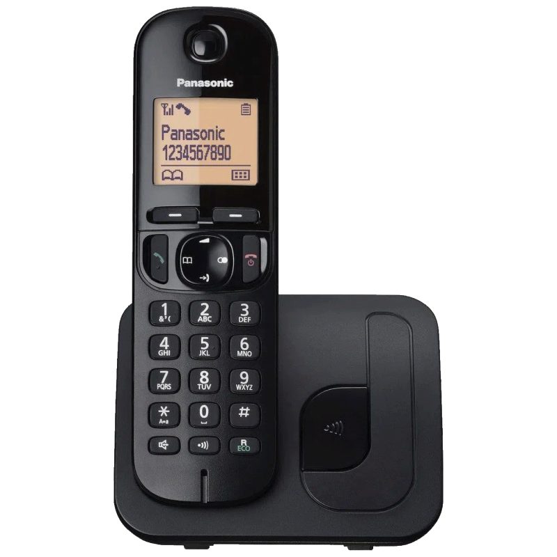 Panasonic Bežični telefon, DECT, 1.6" LCD, ECO mode - KX-TGC210FXB