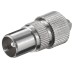 ZED electronic RF utikač metalni, pak. 25 kom. - RFMA/25