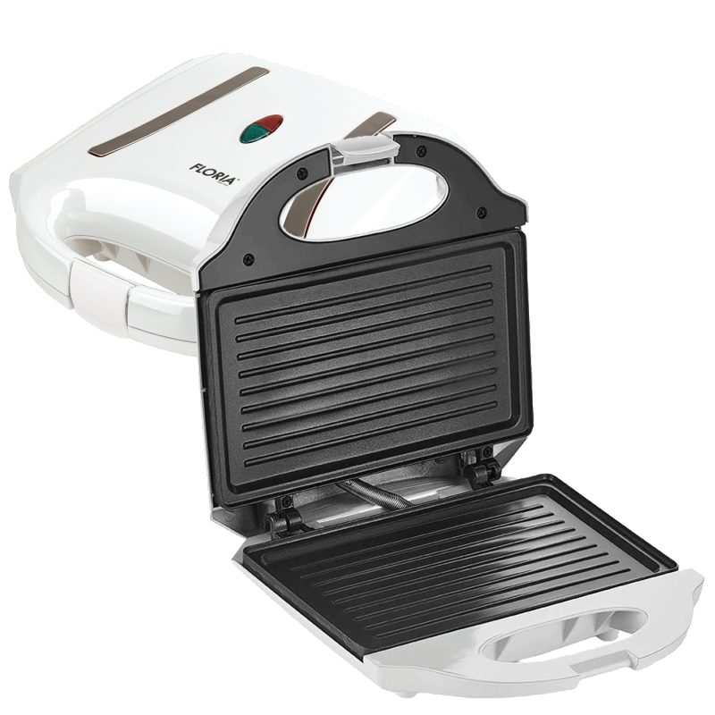 Floria Sendvič Toster, LED indikator, 800 W, bijela - ZLN7942