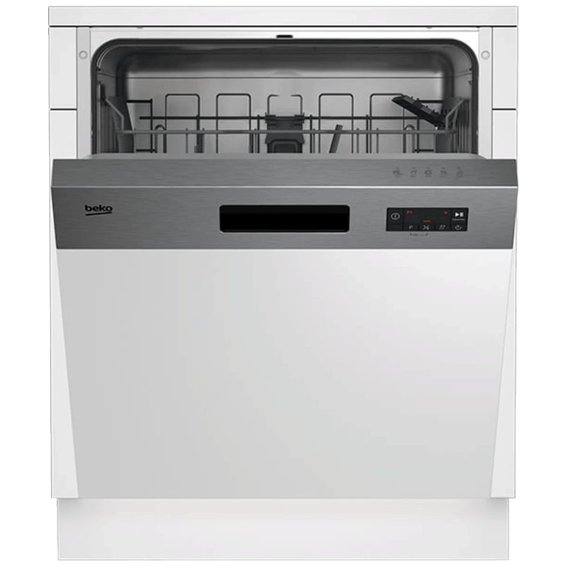 Beko Ugradbena mašina za suđe, 13 setova, 5 programa, E - BDSN 153E3 X