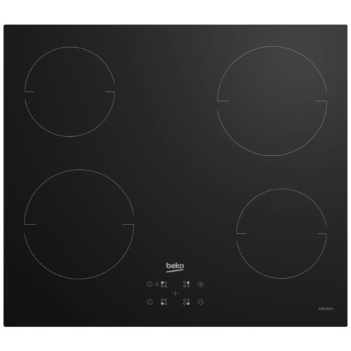 Beko Ugradbena indukcijska ploča za kuhanje, 60cm, 5600W - HII64401QT