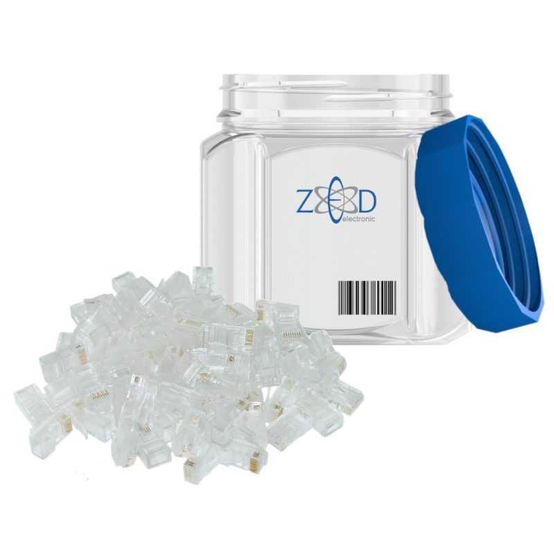 ZED electronic Mrežni konektor, 8/8, RJ45, 50 komada - FTPK/50