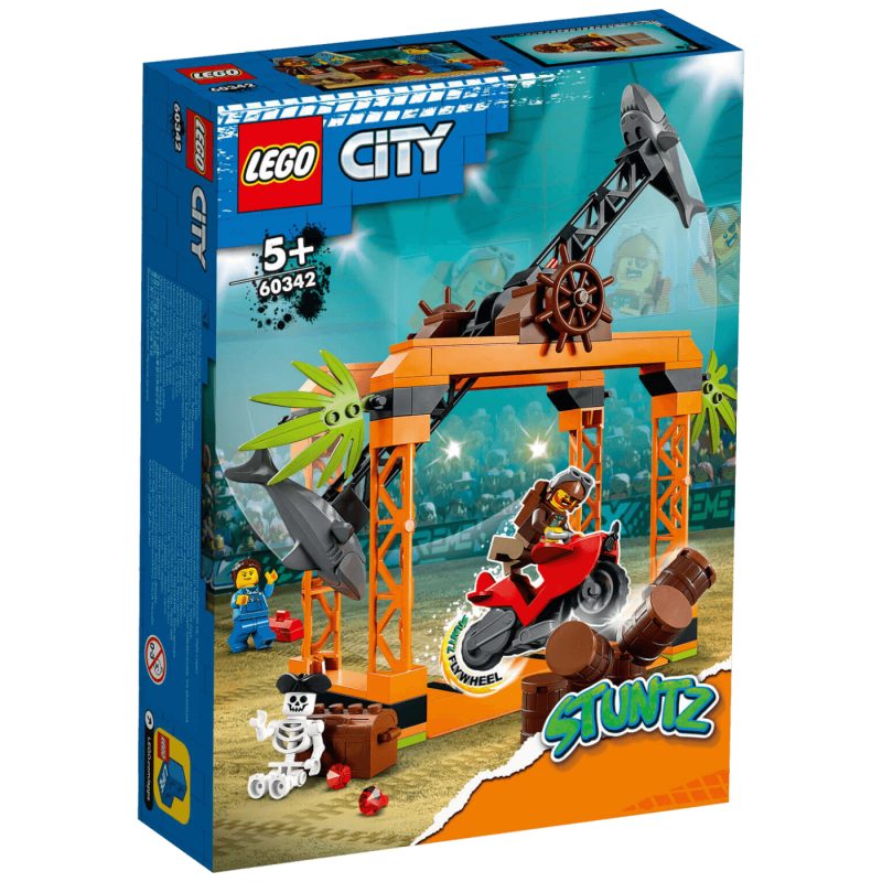 Lego Izazov napad ajkule na kaskaderskoj stazi, LEGO City