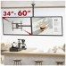 Maclean Nosač za 2 TV-a, stropni, 34"-60", 2 x 40 kg - MC-111 B