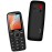 MeanIT Telefon mobilni, 2.4" zaslon, SOS tipka, crni - SENIOR 10 Plus, Crni