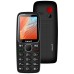 MeanIT Telefon mobilni, 2.4" zaslon, SOS tipka, crni - SENIOR 10 Plus, Crni