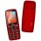 MeanIT Telefon mobilni, 2.4" zaslon, SOS tipka, crveni - SENIOR 10 Plus, Crveni