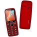 MeanIT Telefon mobilni, 2.4" zaslon, SOS tipka, crveni - SENIOR 10 Plus, Crveni