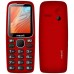 MeanIT Telefon mobilni, 2.4" zaslon, SOS tipka, crveni - SENIOR 10 Plus, Crveni