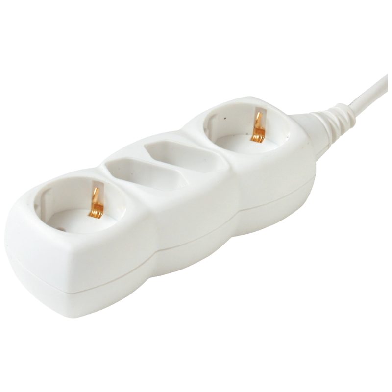 home Produžni kabl, 4 utičnice, 3 x 1.0 mm², 1.5met - NV 14/WH
