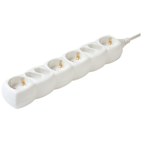 home Produžni kabl, 8 utičnica, 3 x 1.0 mm², 1.5met - NV 18/WH