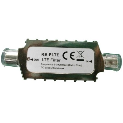 Relook GSM i LTE filter, sa prolazom napona - RE-FLTE