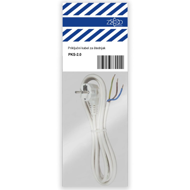 ZED electronic Priključni kabl za štednjak 2 metra - PKS-2.0