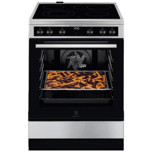 Electrolux Štednjak 4 staklokeramičke ringle, pećnica 73 lit., 60 cm, A - LKR66021MX