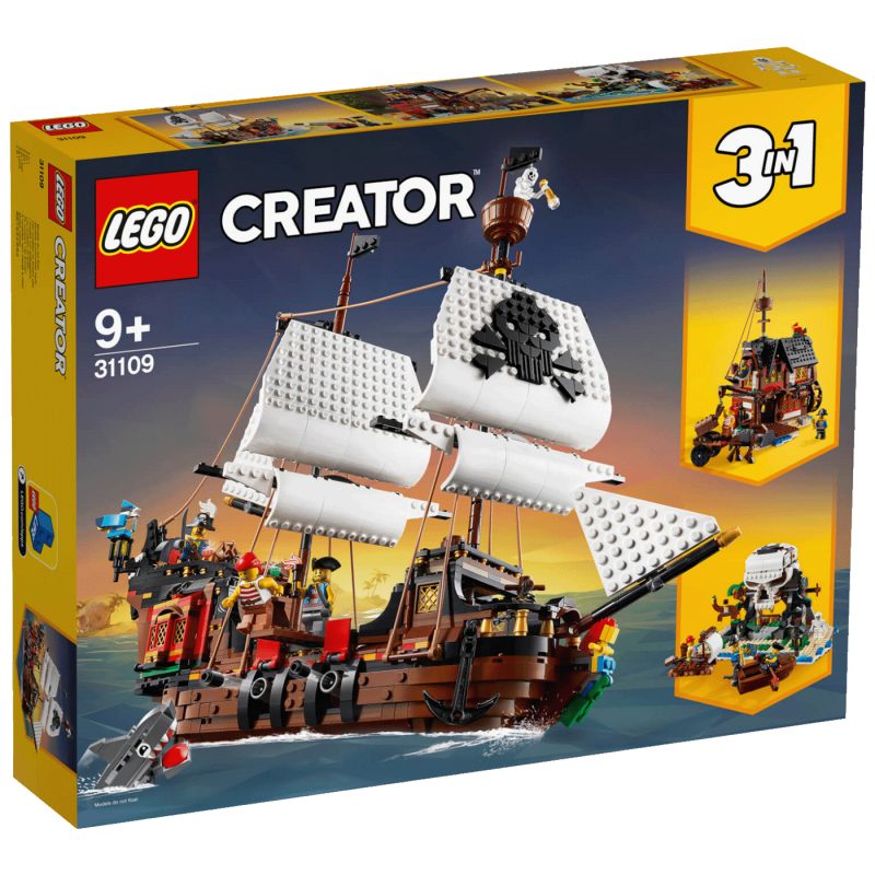 Lego Gusarski brod, LEGO Creator 3in1