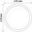 Avide Plafonjera LED, ugradna, 12W, 950 lm, 4000K, IP20 - ACRPNW-R-12W-ALU