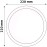 Avide Plafonjera LED, ugradna, 18W, 1490 lm, 4000K, IP20 - ACRPNW-R-18W-ALU