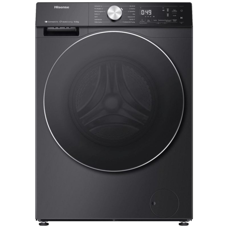 Hisense Mašina za veš, 1400 obrtaja, 10.5 kg veša, WiFi, A - WF5S1045BB