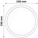 Avide Plafonjera LED, ugradna, 24W, 2000 lm, 4000K, IP20 - ACRPNW-R-24W-ALU