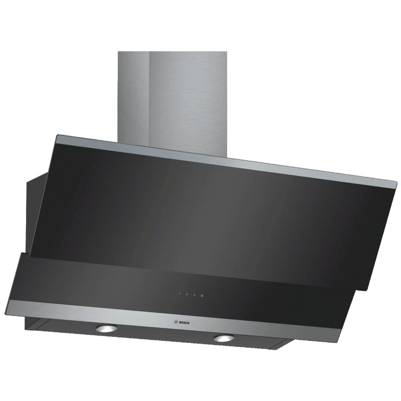 Bosch Kuhinjska napa, zidna, 210 W, crno staklo, Serie 2 - DWK095G60