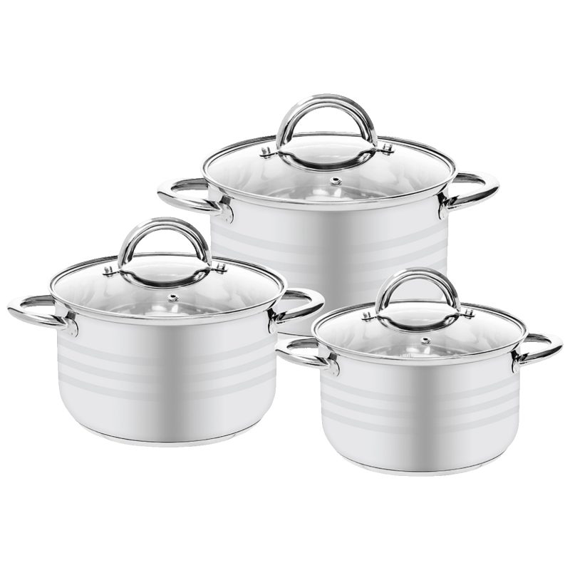 Floria Posuđe, set 6/1, Inox, indukcija - ZLN4083