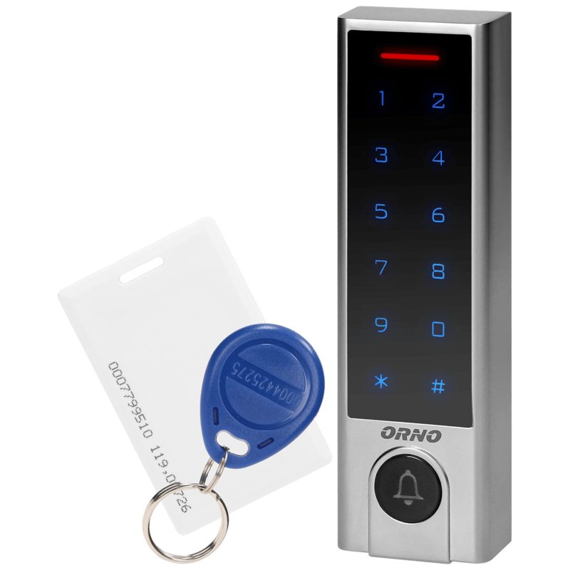 Orno Tastatura sa RFID karticom,Tag reader,zvono,Bluetooth,IP68 - OR-ZS-824