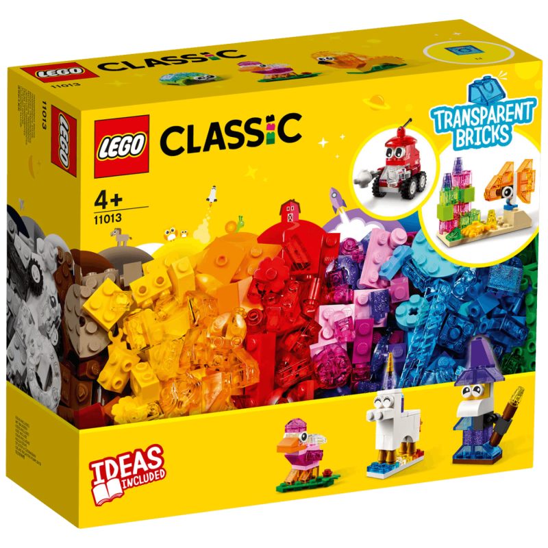 Lego Kreativne prozirne kocke, LEGO Classic - 11013