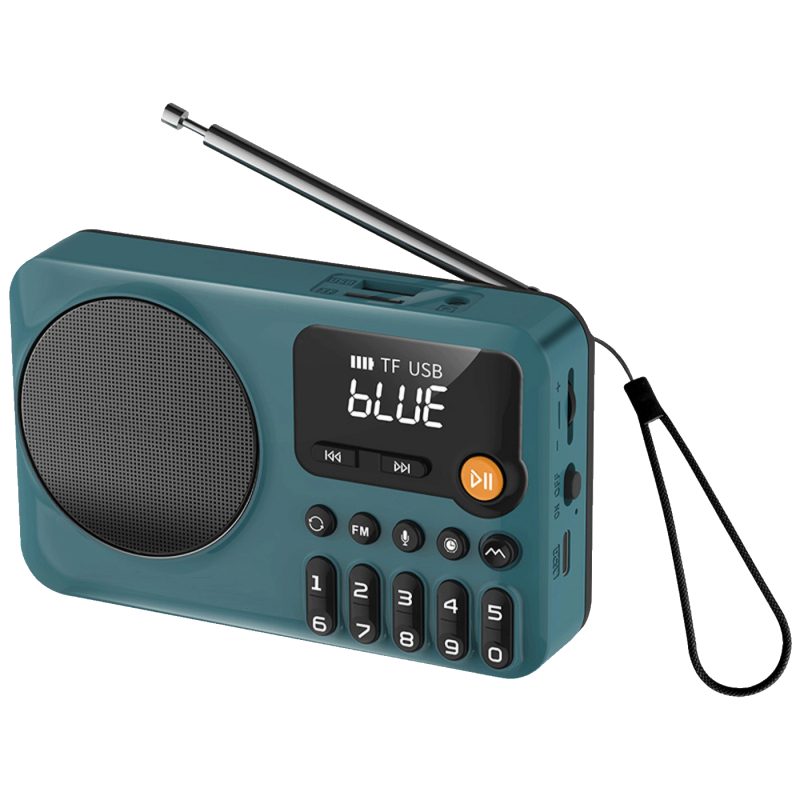 MeanIT Zvučnik bežični, FM radio, Bluetooth, USB, TF Card - B6