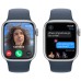 Apple Pametni sat, 1.69" LTPO OLED zaslon, vodootporan BT, WiFi - Watch Series 9 GPS 41mm Silver