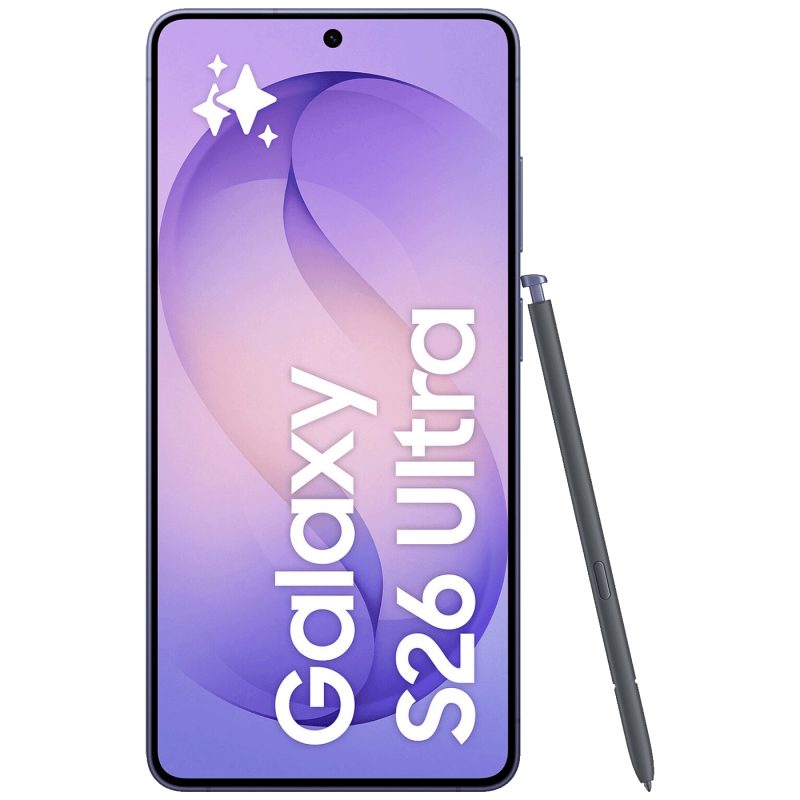Samsung Smartphone 6.9", 5G, Octa Core 7.74GHz, RAM 12GB, 200Mpixel - Galaxy S26 Ultra 12GB/512GB Violet