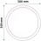 Avide Plafonjera LED, 24W, 2000 lm, 4000K, IP20 - ACSMNW-R-24W-ALU