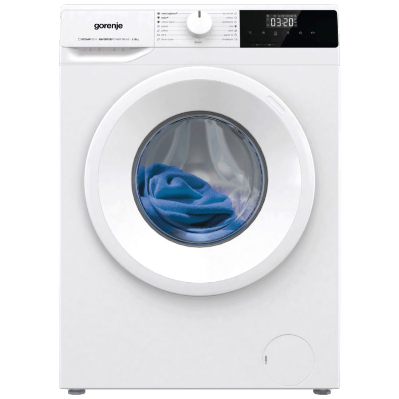 Gorenje Mašina za pranje veše. 8kg, 1400 obrtaja, 15 programa - WNHPI84AS