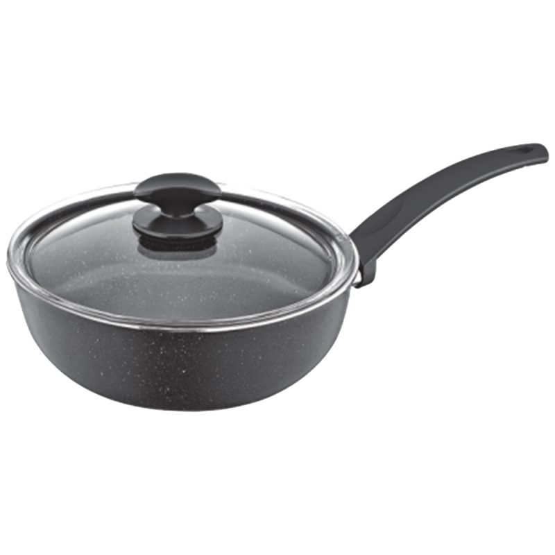 Zilan Tava sa staklenim poklopcem, granit, 24 cm - ZLN2065