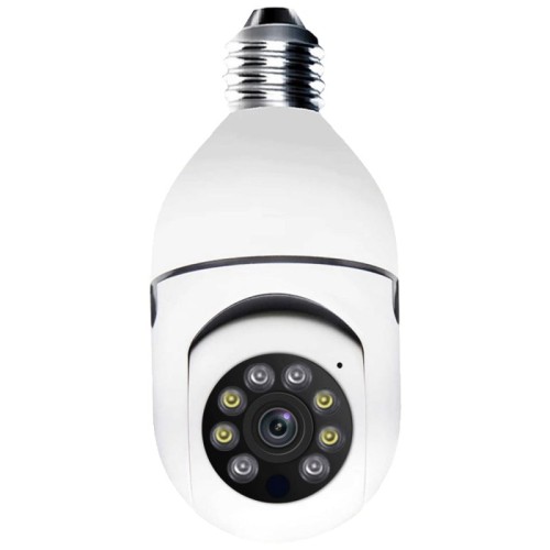 Escam Kamera za video nadzor, detektor pokreta, 4Mpixel, E27, WiFi - PR001