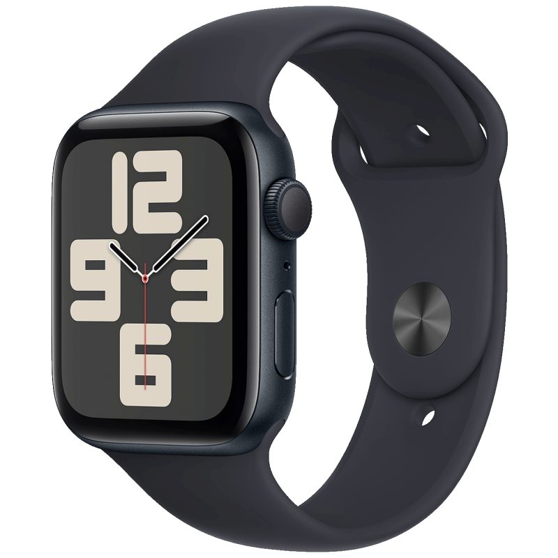 Apple Pametni sat, 1.78" LTPO OLED zaslon, vodootporan BT, WiFi - Watch SE 2023 GPS 44mm Midnight