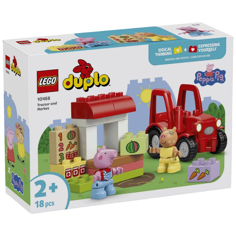 Lego Traktor i štand na pijaci, LEGO Duplo
