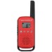 Motorola Walkie Talkie, domet 4 km, 16 kanala, crvena - TLKR T42 RD
