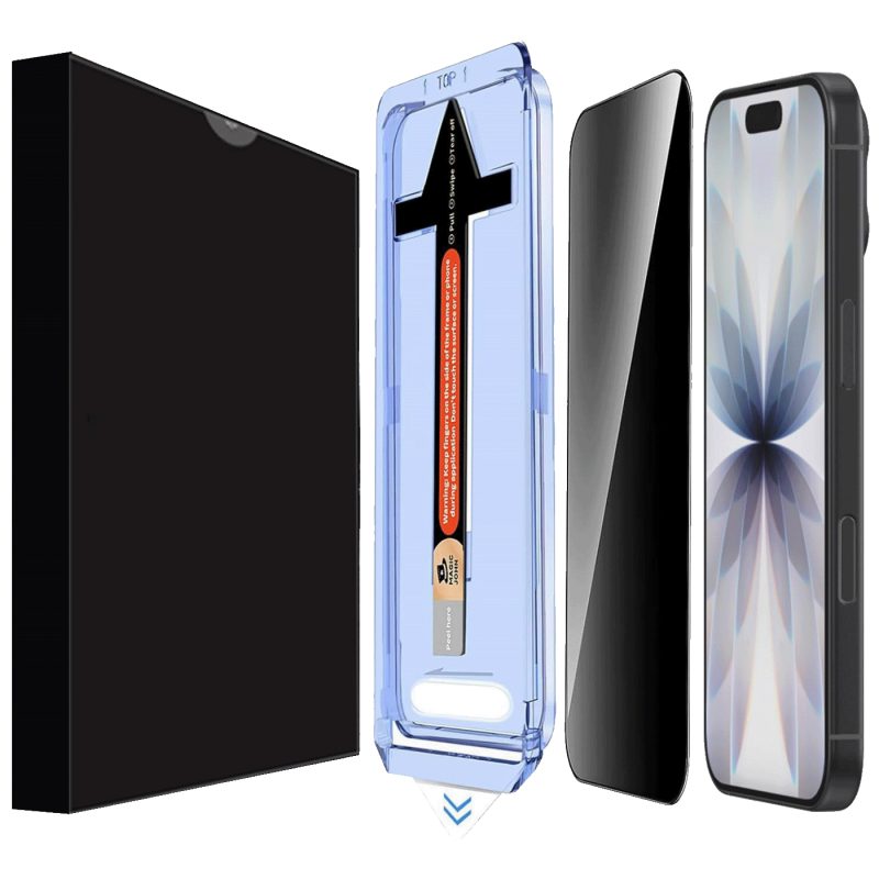 NN-Su Zaštitno staklo za zaštitu privatnosti za iPhone 17 - iPhone 17 Privacy Tempered Glass