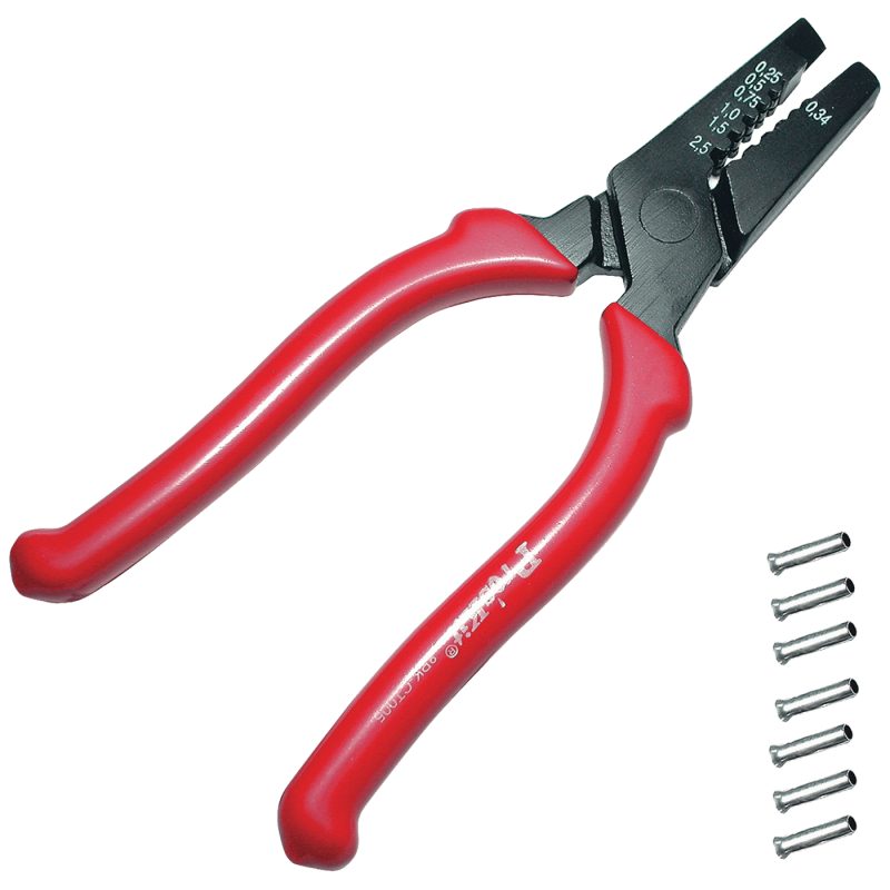 SMA Kliješta za prešanje krajeva žice, 160 mm - 8PK-CT005
