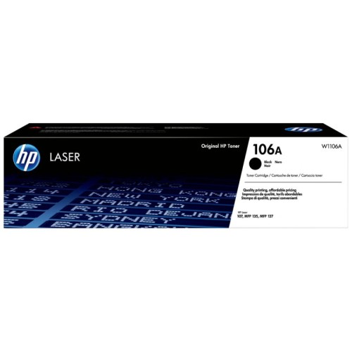 HP Toner za laser štampač LaserJet 107, 135, 137 - W1106A (106A)