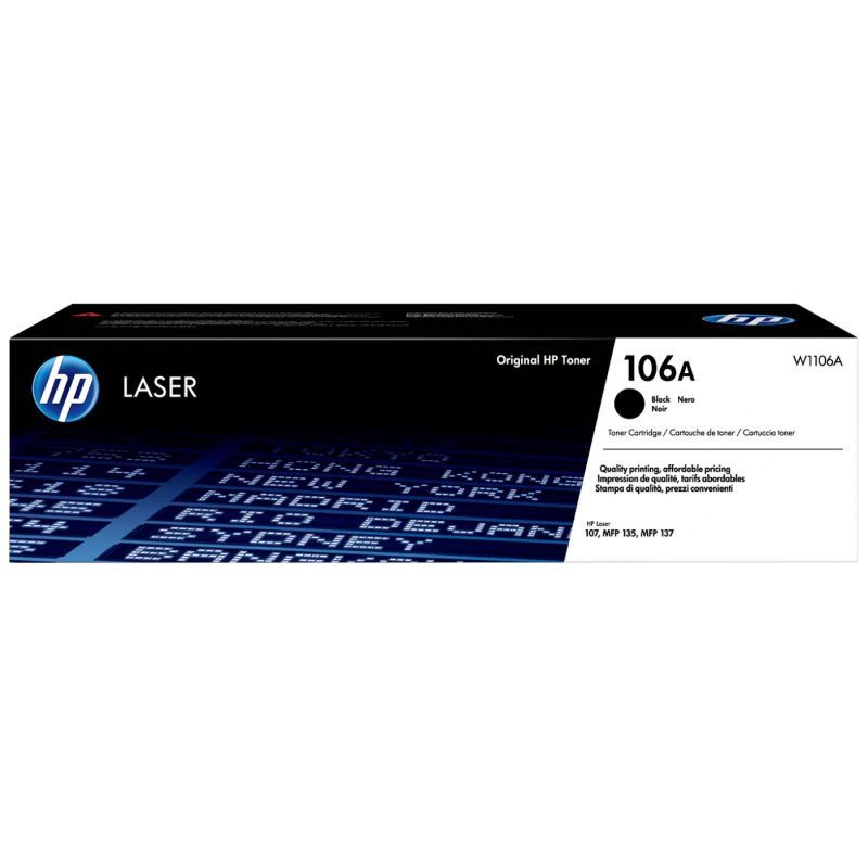 HP Toner za laser štampač LaserJet 107, 135, 137 - W1106A (106A)