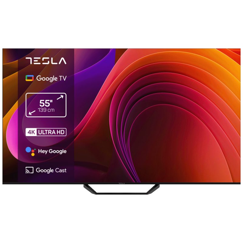 Tesla Televizor Smart LED 4K UltraHD 55", Google TV - 55E655BUS