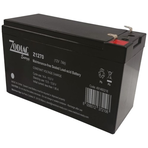 ZODIAC Baterija akumulatorska, 12V / 7Ah - Z1270 12V 7Ah