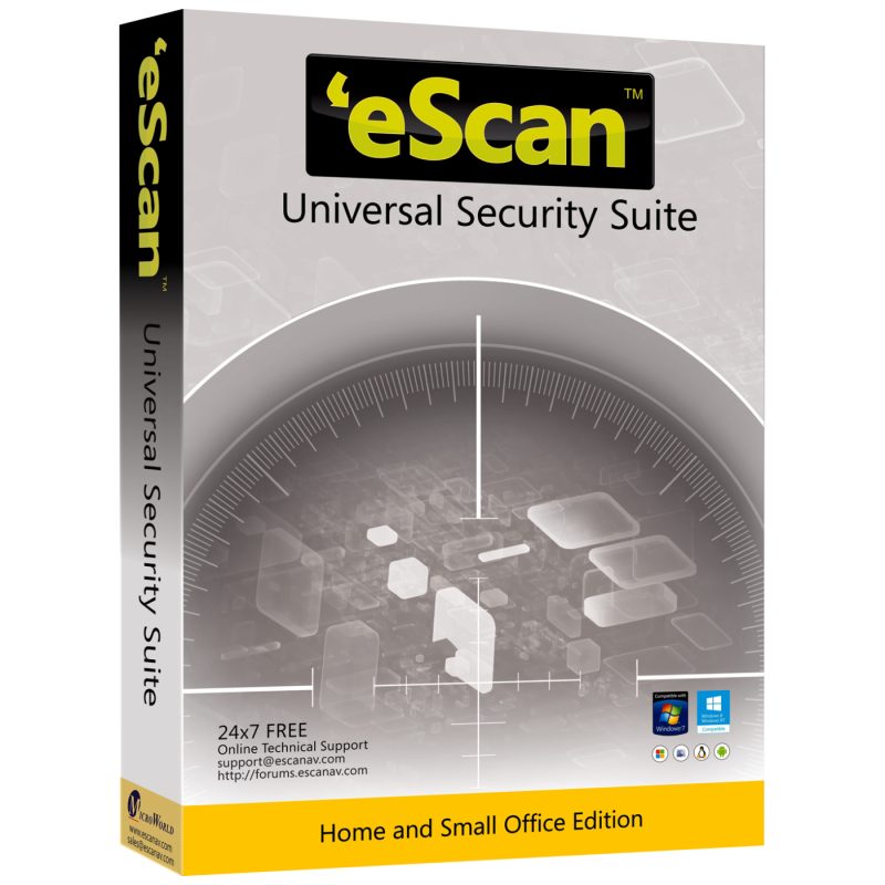 eScan eScan Anti-Virus, univerzal security - ESCAN FOR UNIVERZAL PRODUCT