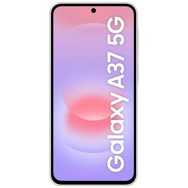 Samsung Smartphone 6.7", 5G, Octa Core 2.75GHz, RAM 6GB, 50Mpixel - Galaxy A37 5G 6GB/128GB White