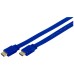 ZED electronic HDMI kabl, plosnati, 5.0 met, ver. 2.0, 3D, Ethernet - HDMI-FLT/5