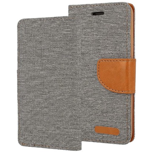 AMA Europe Futrola za mobiltel Samsung J3 2017, siva - Canvas Case Galaxy J3 gray