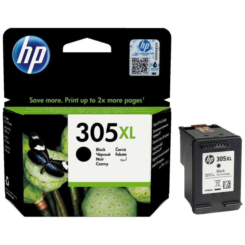 HP Tinta 305XL, ( 3YM62AE ), crna - HP305XL; 3YM62AE