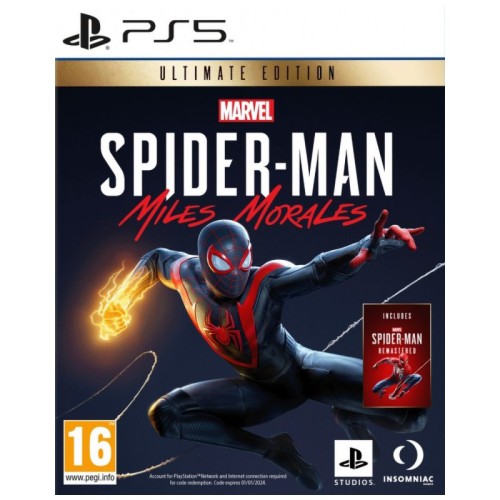 Sony Entertainment Igra PlayStation 5, Spider-Man Miles Morales Ultimate Ed. - PS5 Spider-Man:Miles Morales Ultim.